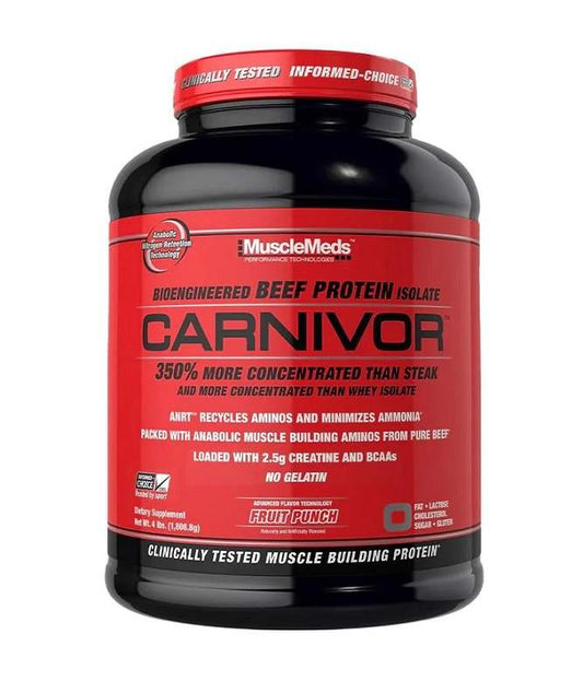 MuscleMeds Carnivor, Fruit Punch - 1808 grams