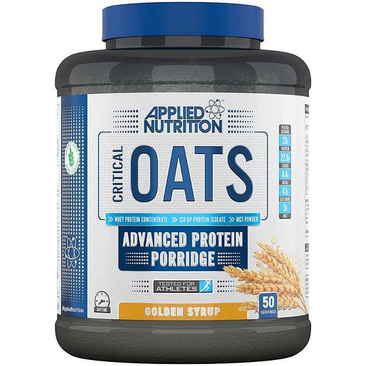 Applied Nutrition Critical Oats Protein Porridge, Golden Syrup - 3000 grams