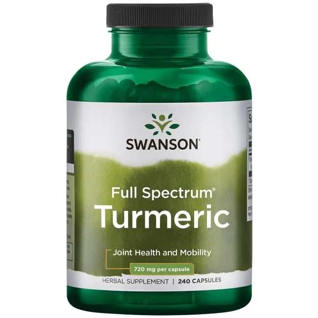 Swanson Full Spectrum Turmeric, 720mg - 240 caps