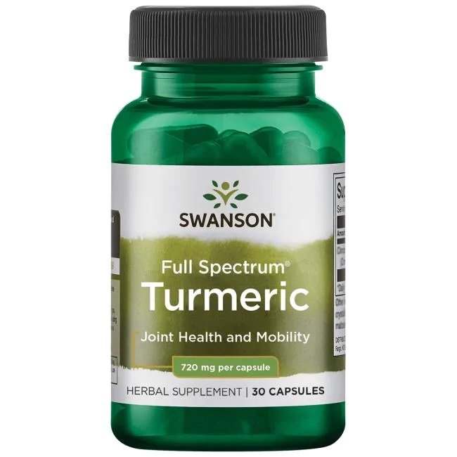 Swanson Full Spectrum Turmeric, 720mg - 30 caps