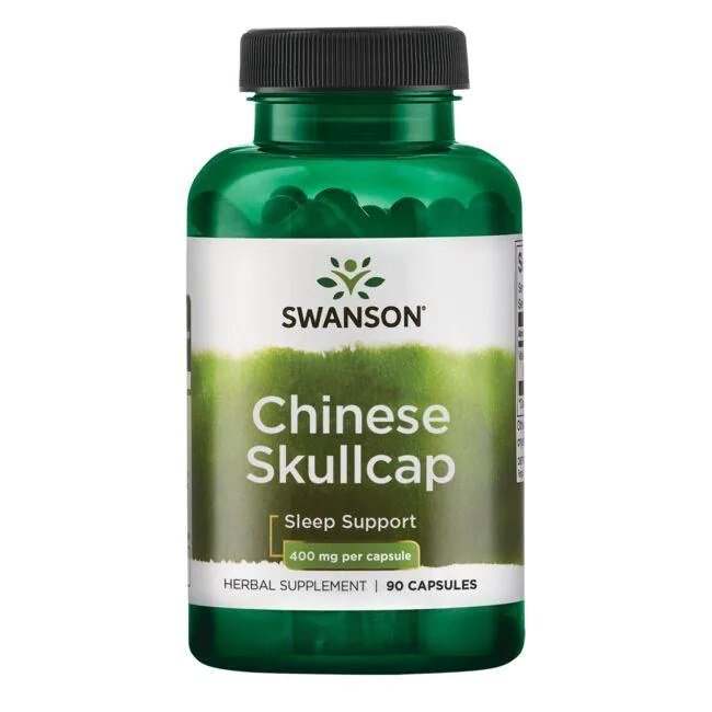 Swanson Chinese Skullcap, 400mg - 90 caps