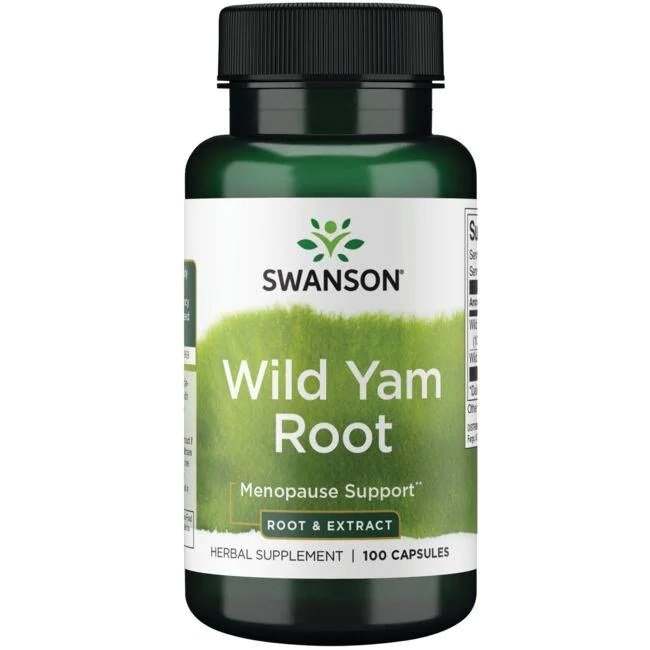 Swanson Wild Yam Root - 100 caps