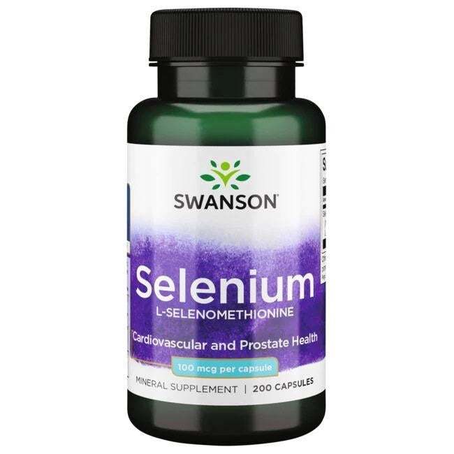 Swanson Selenium, 100mcg - 200 caps