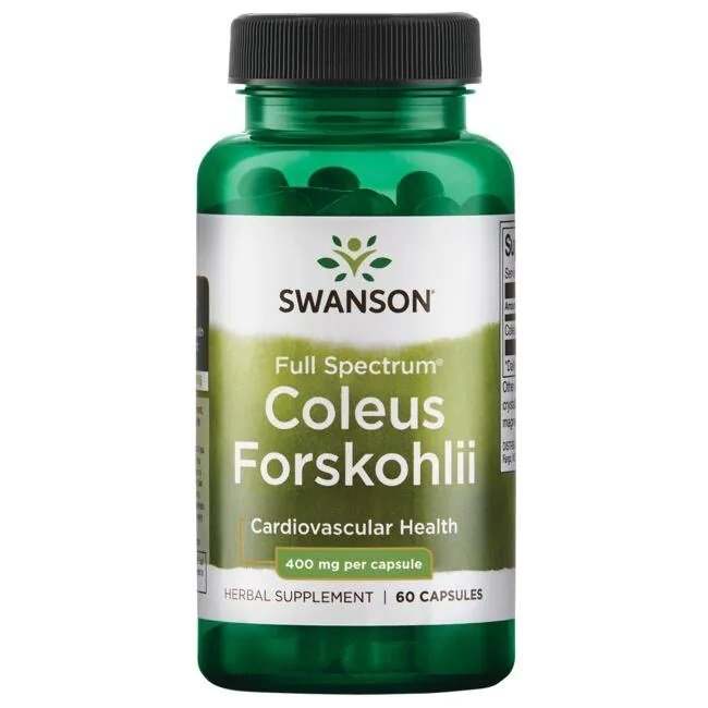 Swanson Full Spectrum Coleus Forskohlii, 400mg - 60 caps