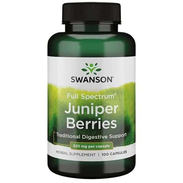 Swanson Full Spectrum Juniper Berries, 520mg - 100 caps