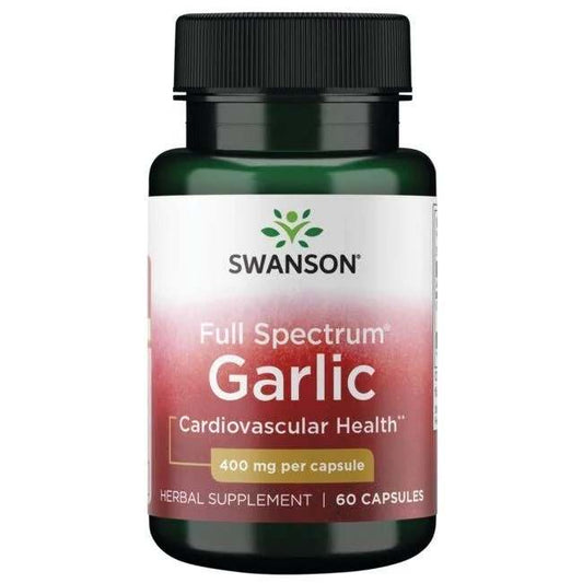 Swanson Full Spectrum Garlic, 400mg - 60 caps