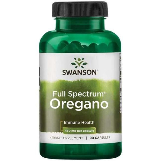 Swanson Full Spectrum Oregano, 450mg - 90 caps