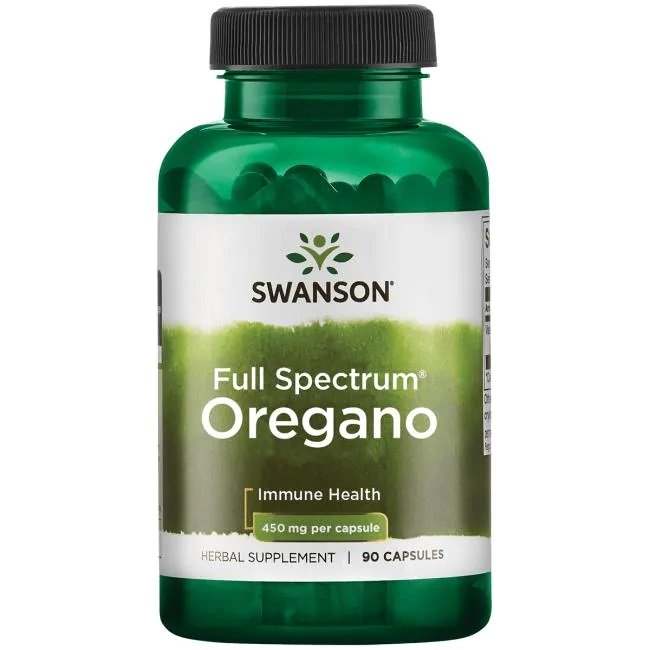 Swanson Full Spectrum Oregano, 450mg - 90 caps