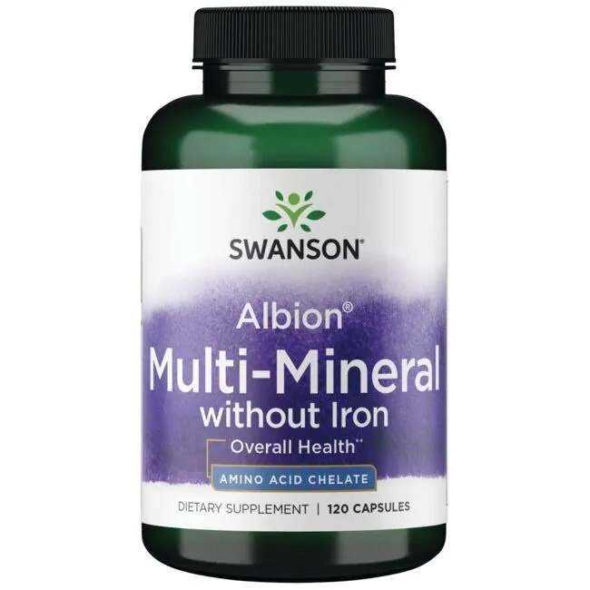 Swanson Albion Multi-Mineral without Iron - 120 caps