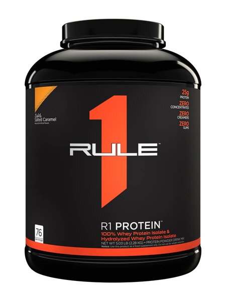 Rule One R1 Protein, Lightly Salted Caramel - 2280 grams