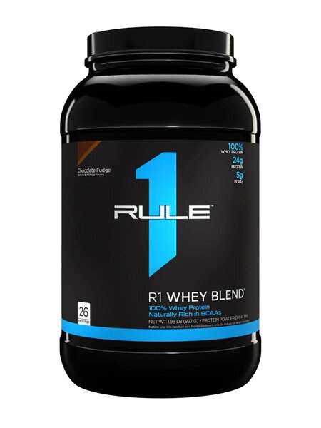 Rule One R1 Whey Blend, Chocolate Fudge - 897 grams