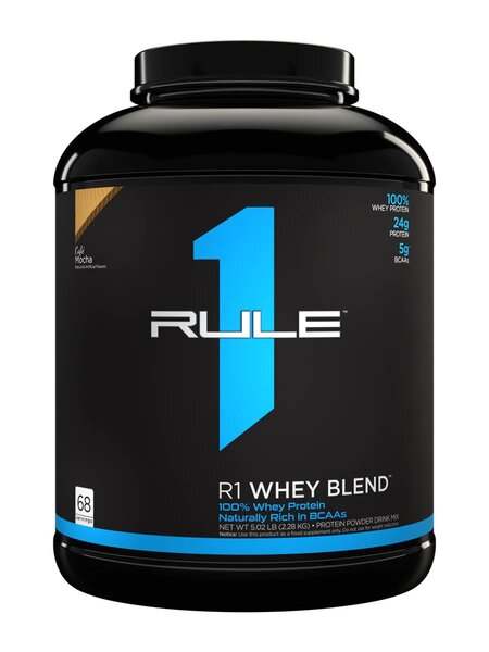 Rule One R1 Whey Blend, Cafe Mocha - 2280 grams