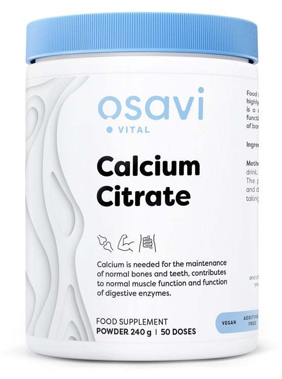 Osavi Calcium Citrate, Powder - 240 grams