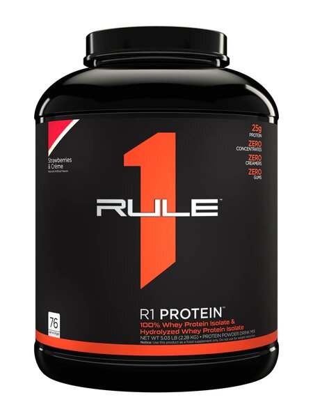 Rule One R1 Protein, Strawberries & Creme - 2280 grams