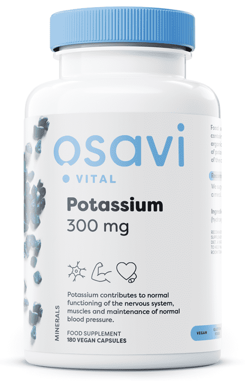 Osavi Potassium, 300mg - 180 vegan caps