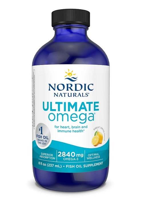 Nordic Naturals Ultimate Omega, 2840mg Lemon - 237 ml.