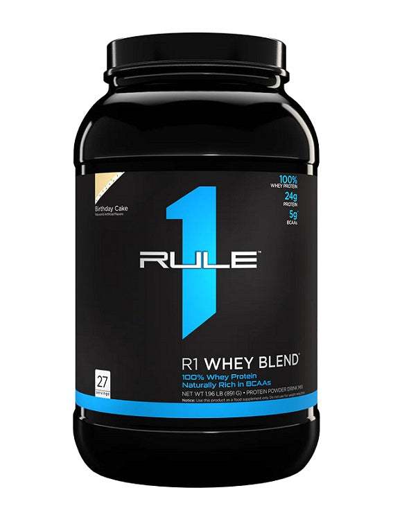 Rule One R1 Whey Blend, Birthday Cake - 891 grams