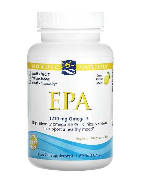 Nordic Naturals EPA, 1210mg Lemon - 60 softgels