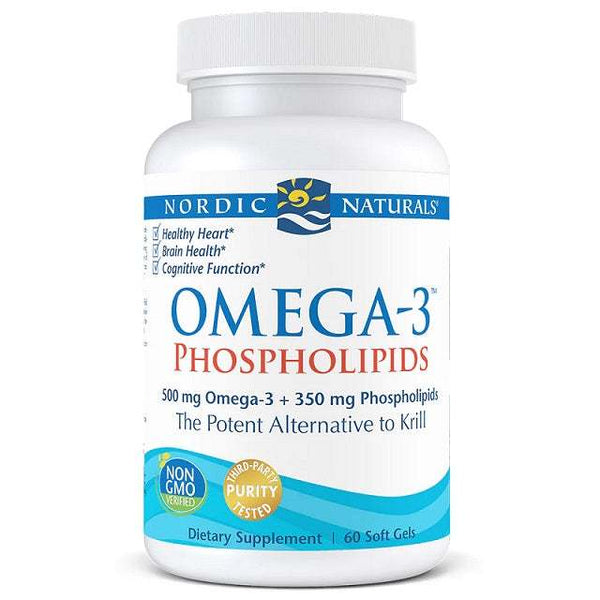 Nordic Naturals Omega-3 Phospholipids, 500mg - 60 softgels