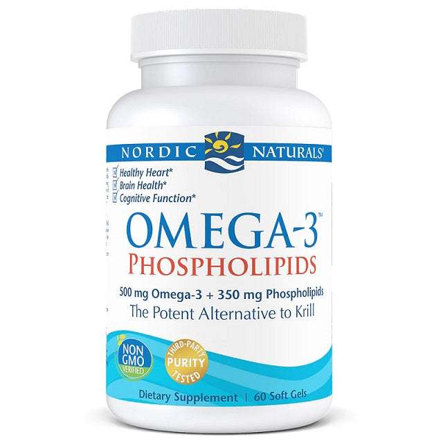 Nordic Naturals Omega-3 Phospholipids, 500mg - 60 softgels