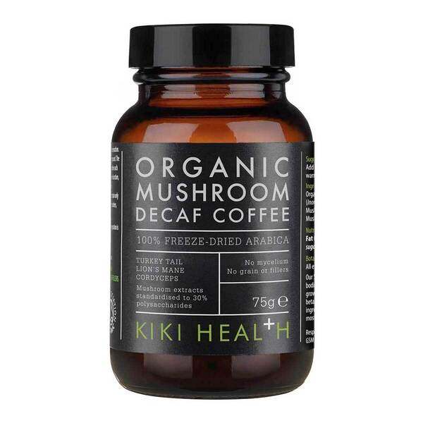 KIKI Health Decaffeinated Mushroom Coffee Organic - 75 grams