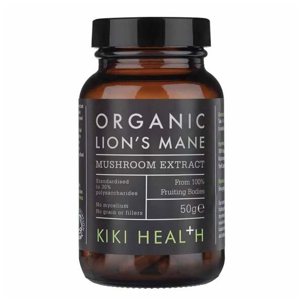 KIKI Health Lion's Mane Extract Organic - 50 grams