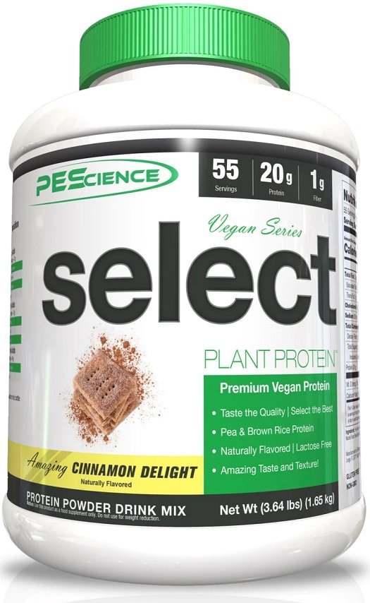 PEScience Select Protein Vegan Series, Cinnamon Delight - 1650 grams