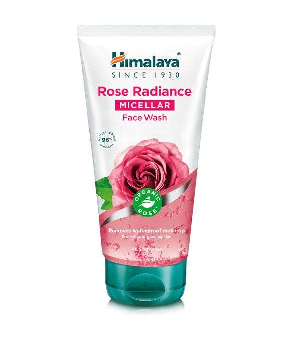 Himalaya Organic Rose Radiance Micellar Face Wash - 150 ml.