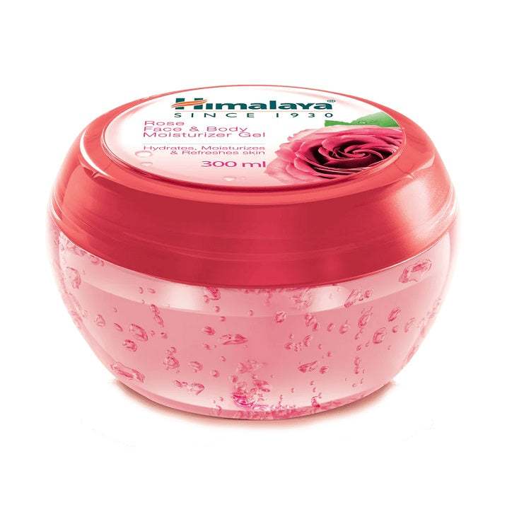 Himalaya Rose Face & Body Moisturizer Gel - 300 ml.