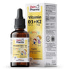 Zein Pharma Vitamin D3 + K2 Family Drops - 20 ml.