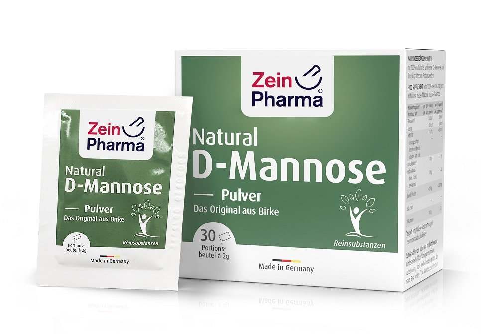 Zein Pharma Natural D-Mannose Powder - 30 sachets