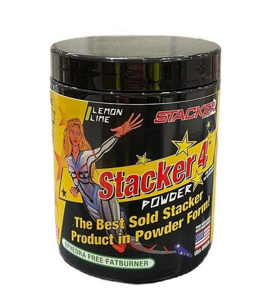 Stacker2 Europe Stacker 4 Powder, Lemon Lime - 150 grams