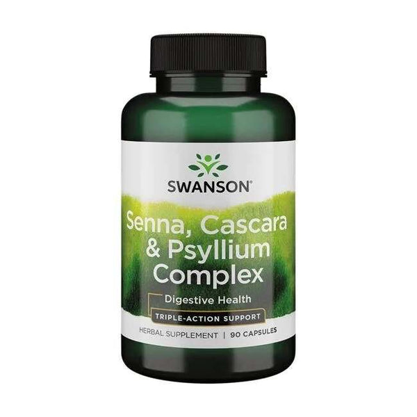 Swanson Senna, Cascara & Psyllium Complex - 90 caps