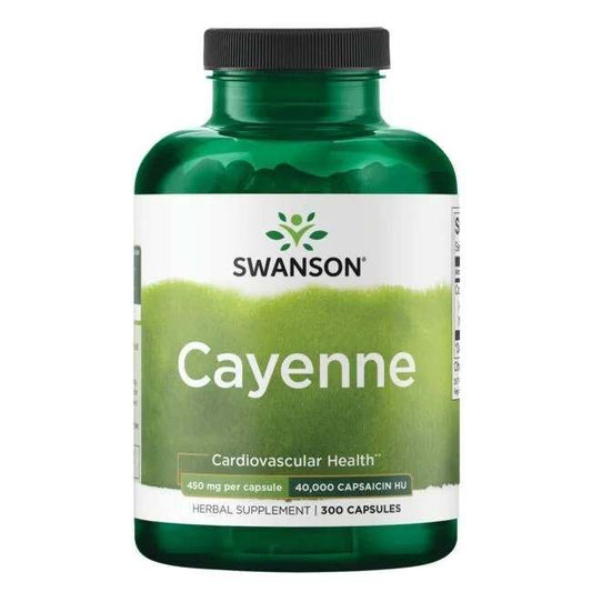 Swanson Cayenne, 450mg - 300 caps