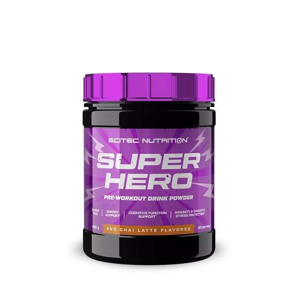 SciTec Superhero, Red Chai Latte - 285 grams