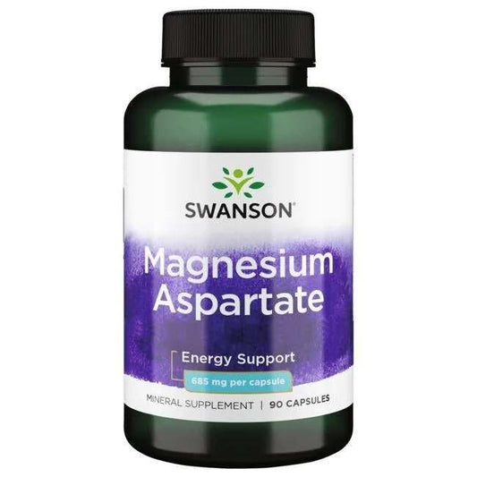 Swanson Magnesium Aspartate, 685mg - 90 caps