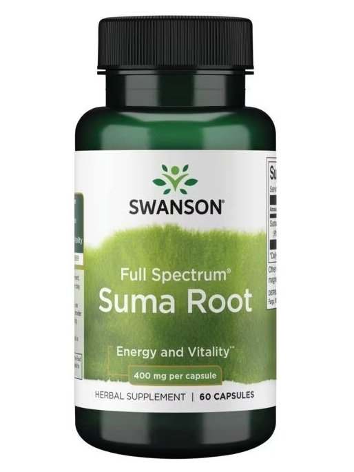 Swanson Full Spectrum Suma Root, 400mg - 60 caps