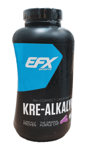 EFX Sports Kre-Alkalyn EFX - 240 caps (Deformed - Dented Packaging)