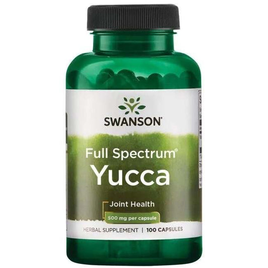 Swanson Full Spectrum Yucca, 500mg - 100 caps