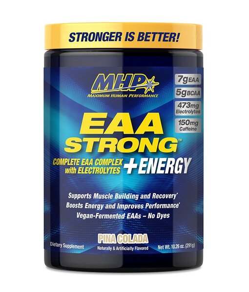 MHP EAA Strong + Energy, Pina Colada - 291 grams