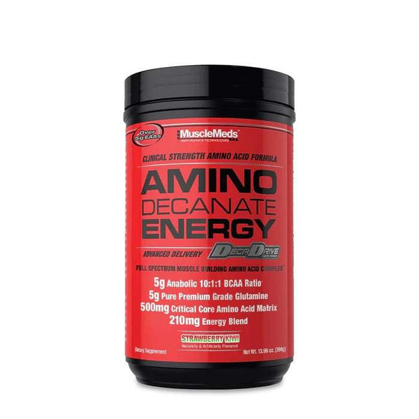 MuscleMeds Amino Decanate Energy, Strawberry Kiwi - 396 grams