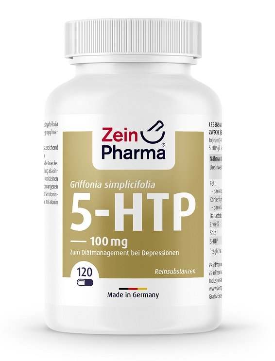 Zein Pharma 5-HTP, 100mg - 120 caps