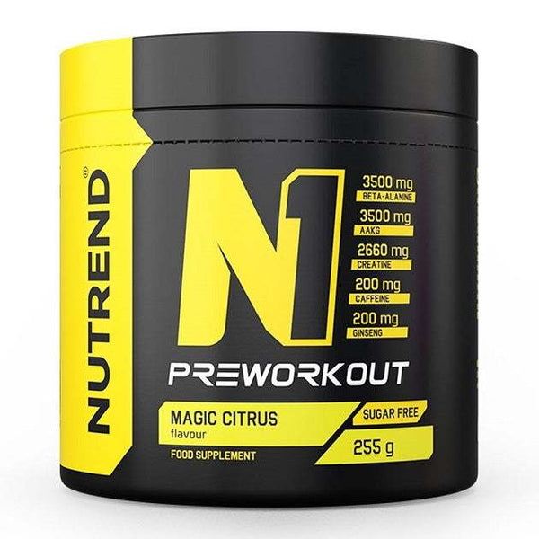 Nutrend N1 Pre-Workout, Magic Citrus - 255 grams