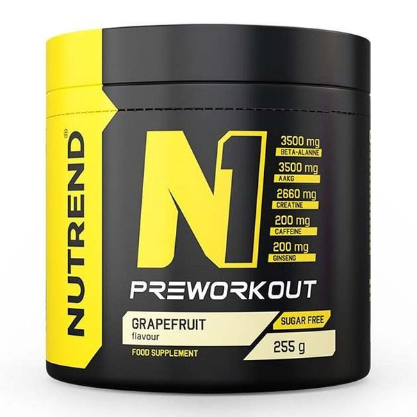 Nutrend N1 Pre-Workout, Grapefruit - 255 grams