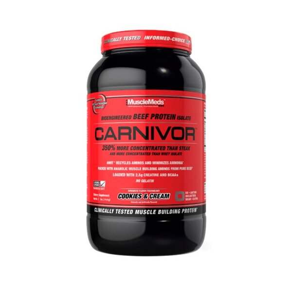 MuscleMeds Carnivor, Cookies & Cream - 840 grams