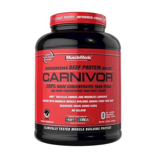 MuscleMeds Carnivor, Fruity Cereal - 1736 grams