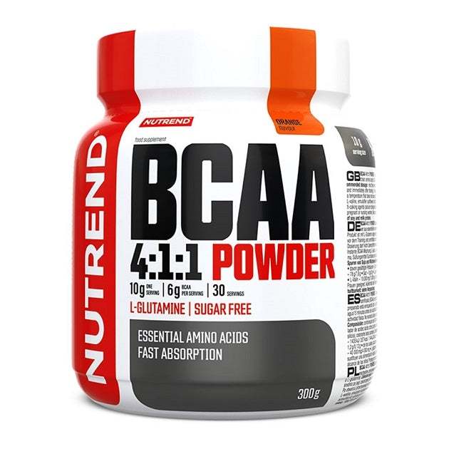 Nutrend BCAA 4:1:1 Powder, Orange - 300 grams