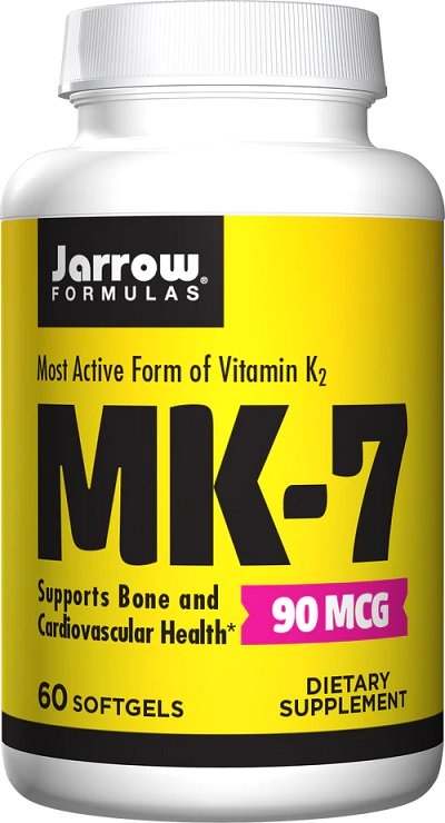 Jarrow Formulas MK-7, 90mcg - 60 softgels