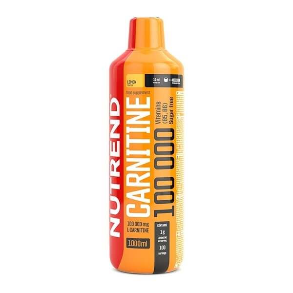 Nutrend Carnitine 100 000, Lemon - 1000 ml.