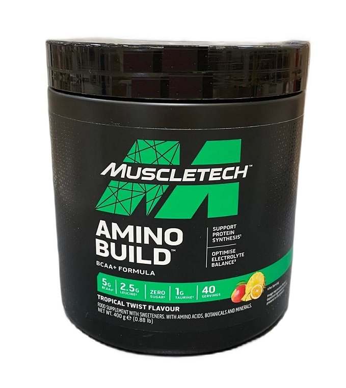 MuscleTech Amino Build, Tropical Twist - 400 grams